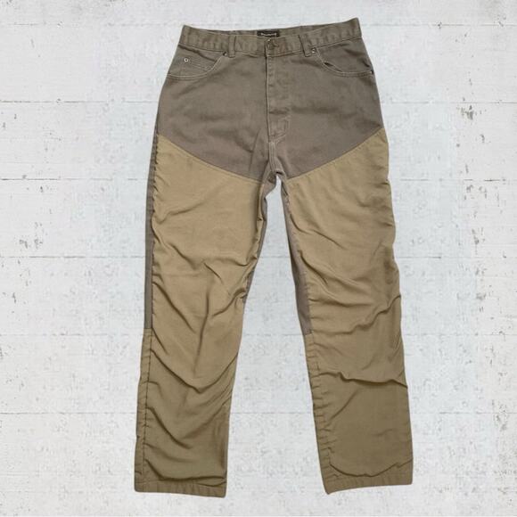 Gamehide Men's Woodsman Faced Cotton Upland Hunting Jean Dark Brown 36 X 32 - Picture 1 of 9